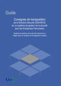 Guide. Consignes de...