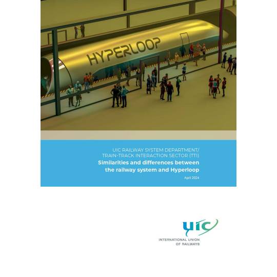 Similarities and differences between the railway system and Hyperloop