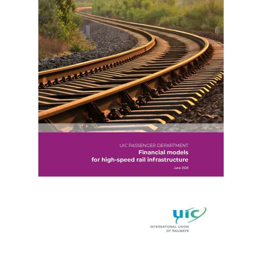 Financial models for high-speed rail infrastructure