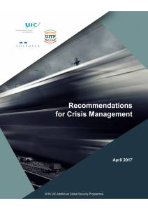 Recommendations for Crisis...