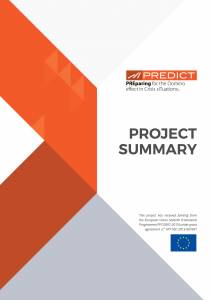 PREDICT - Preparing for...